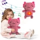 thumbnail image 1 of Luz de respiración para dormir, relajante, luna de amor, lindo juguete de peluche que respira y la música calma al bebé para que se duerma, 1 of 7