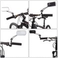 thumbnail image 3 of Set of 2 Bicycle Mirrors, 1 Pair 360 掳 Adjustable Rotatable Rear View Bicycle Mirrors, Bicycle Rear View Mirrors, Bicycle Mirror for Scooter, Road Bike MTB, 3 of 5