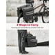 thumbnail image 4 of Alforjas para bicicleta KEMIMOTO 34L, impermeables y con funda para lluvia, color negro, 4 of 8