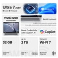 thumbnail image 2 of HP OmniBook 7 16" Touchscreen 2-in-1 Laptop, Intel Core Ultra 7 258V, 32GB RAM, 1TB SSD, W11H, Silver, 2 of 7