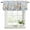 light blue, variant on 2 Pack Blue Beige Coastal Valances for Windows Bedroom Living Room Window Treatments, Beach Starfish Summer Eucalyptus Retro Rod Pocket Valance Drapes Short Kitchen Curtains Over Sink 42"x12"