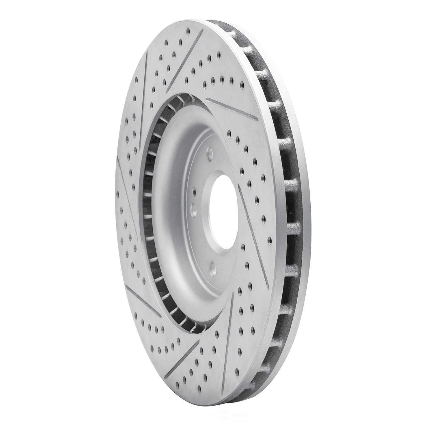 Dynamic Friction Company 830-72043R DFC Geoperformance Rotor - Drilled and Slotted