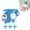Blue, variant on Helicopter Shaped Pull Back Car Toy with Launchable Flying Disc, Flying Toys Disc Plane, Interactive Cat Toy, Fun Collision Gameplay, Indoor Outside Toys, Birthday Party Supplies for Gifts