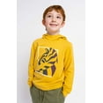 thumbnail image 4 of Hoodie Sweatshirt with (Zebra) Reflective Graphic - Yellow, 4 of 11