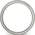 thumbnail image 2 of Titanium Polished 5mm Half Round Band (Size 12) Made In China tb159-12, 2 of 5