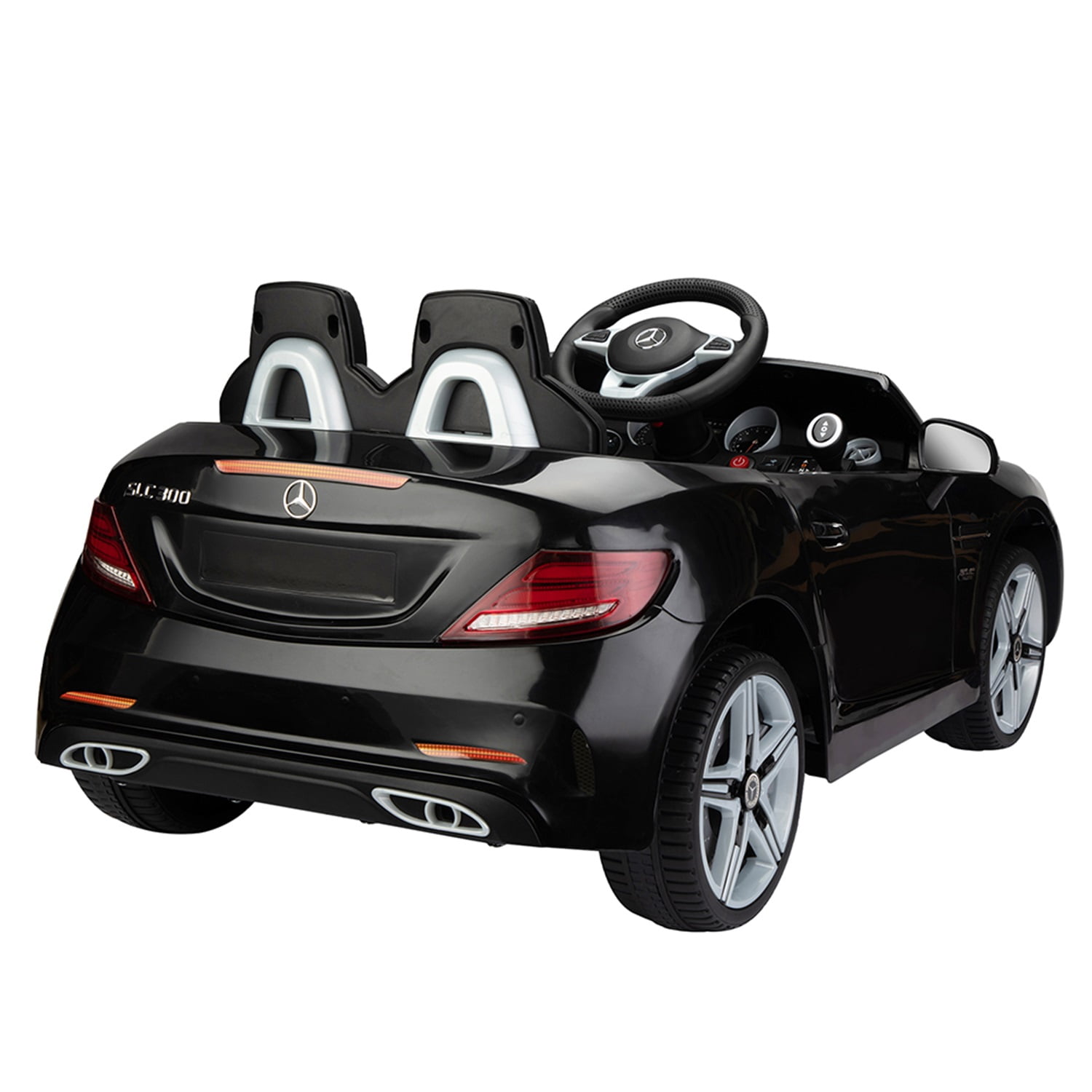 CIPACHO 12V Electric Battery Powered Ride On Car for Kids, Electric Vehicles for Boys Girls, with Remote Control MP3 LED Lights, Black CIPACHO 12V Electric Battery Powered Ride On Car for Kids, Electric Vehicles for Boys Girls, with Remote Control MP3 LED Lights, Black