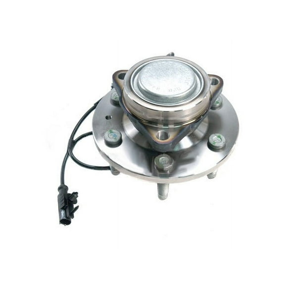Front Wheel Hub Assembly - Compatible with 2007 - 2013 GMC Sierra 1500 RWD 2008 2009 2010 2011 2012