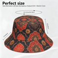 thumbnail image 3 of Custom All-Over Print Bucket Hat, Personalized Acrylic Fisherman Hat, Soft and Warm Casual Outdoor Cap for Daily Wear, 3 of 6