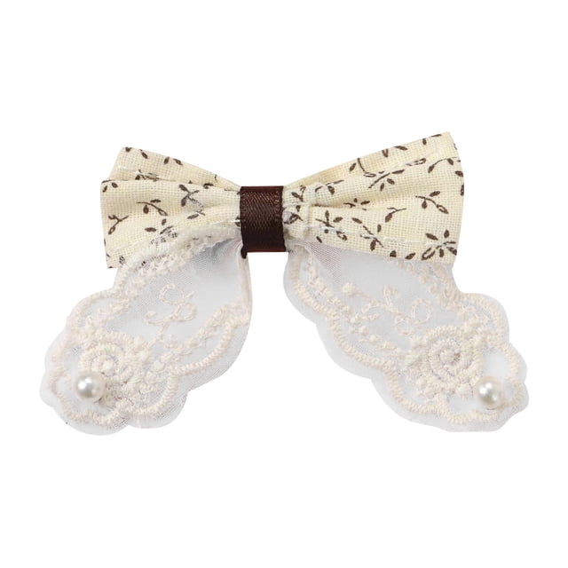 zhangmingg Handmade Knitting Decorative Bow DIY Craft Kit for Home and Making Projects