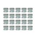 thumbnail image 2 of Ball Chain Connector for Vertical Blinds Curtains White Plastic Replacement Clip for Adults 50Pack, 2 of 2