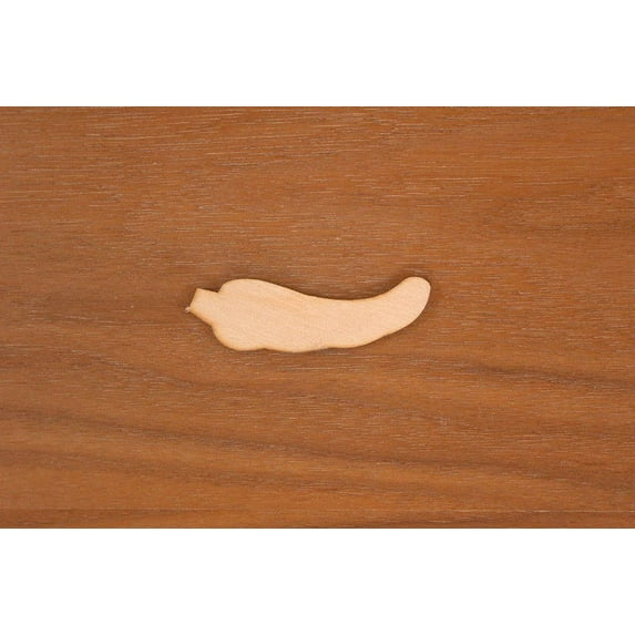 Chili Pepper 1/4 x 6 PKG 6 laser cut wooden Chili Pepper by Woodnshop