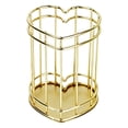 thumbnail image 2 of Metal Wire Pen Holder Desk Organizer,Gold & Rose Gold Heart Shaped Pencil Cup,Sturdy Electroplated Storage Basket for Pens,Makeup Brushes & Office Supplies,for Home,Office & Classroom, 2 of 9