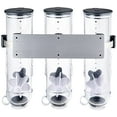thumbnail image 3 of Zevro Indispensable SmartSpace Wall Mount Triple Dry-Food Dispenser 39 oz, 3 of 5