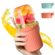 Feekaa Portable Blender for Smoothies and Fresh Juice - USB Blender with 10 Oz Cup - Pink