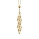 thumbnail image 4 of Collar con soporte de piedra de cristal y colgante de cristal, 4 of 6