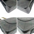 thumbnail image 5 of Pre-Owned CHANEL Matelassé 25 Double Flap Classic Chain Shoulder Bag, Lambskin, Black, Women's, 5 of 15