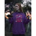 thumbnail image 2 of Halloween One Good Scare Hoodie Women -Image by Shutterstock, Female 3X-Large, 2 of 4