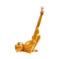 thumbnail image 2 of jifeng Animal Sculpture Collectable Table Centerpiece Tabletop Yoga Monkey Statue Resin Lie Down, 2 of 9
