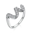 thumbnail image 1 of Anillo de plata de ley S925--5-Código de modelo 12692 5, 1 of 1