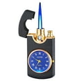 thumbnail image 4 of Vacemry Under $5 Metal Watch Lighter, Windproof Refillable Butane Lighter, Creative Clock Design Pocket Lighter, Elegant Gas Lighter with LED Light, 4 of 9