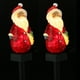 thumbnail image 4 of Lámpara de jardín con apariencia de Papá Noel, luz Solar para jardín, decoración de luz de estaca para jardín al aire libre, 2 uds., 4 of 4