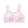 thumbnail image 2 of Antinious Kids Girls Stretchy Bralette Designed for Casual And Lightweight,Girls Sports Bras for Unparalleled ,Kids Girls Sports Children's Bra,Pink,XL, 2 of 3