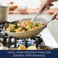 thumbnail image 5 of Rachael Ray Cook + Create 12.5" Aluminum Nonstick Frying Pan, Almond, 5 of 10