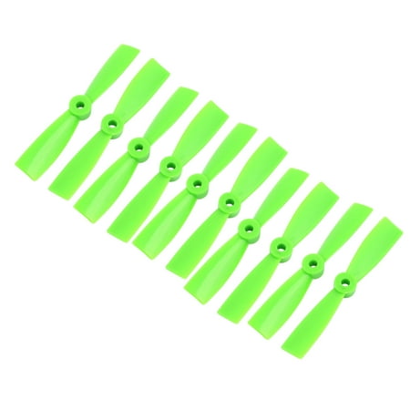 5 Pairs 4 x 4.5 Inches Green 2-Vanes Flat Prop Propeller for RC