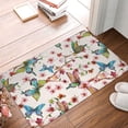 thumbnail image 5 of Disketp Watercolor Floral With Butterflies Mat For Front Door Outside - Doormat Outdoor Entrance - Welcome Mats Outdoor,Outside Entry And Outdoor Entrance 16''X24'', 5 of 9