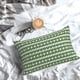 thumbnail image 5 of Fotbe Light Green Squares Funda de Almohada Decorativa Estilo Occidental, Lujo en Algodón, Fundas para Almohadas King, Cojín Estampado para Decoración del Hogar-14"x20", 5 of 6