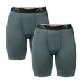 thumbnail image 5 of Merino.tech Men’s Merino Wool Underwear Boxer Briefs 𝗕𝗿𝗲𝗮𝘁𝗵𝗮𝗯𝗹𝗲 Dry Fit Underwear Sports Base Layer (Smoke Grey 2 Pack, Small), 5 of 5