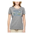 thumbnail image 2 of Wild Bobby, Sometimes It's A Fish Other Times It's A Buzz, Fishing, Women Graphic Tee, Heather Grey, XX-Large, 2 of 4