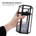 thumbnail image 3 of EeaseCA Glass Cosmetic Storage Box Container for Makeup Brush Eyebrow Pencil Eyeliner, 3 of 7