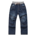 thumbnail image 1 of Richie House Boys' Jeans with Elastic Waistband RH0691, 1 of 7