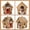 B, variant on DIY Christmas Pearl Art Kit, 3D Wooden House Ornament with Diamond Painting, Holiday Craft Set for Adults, Christmas Tree Hanging Decor Handmade Gift