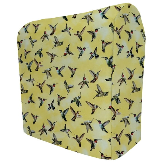 Hummingbirds Cover Compatible with Ninja Slushi Professional Frozen Drink Maker by Penny's Needful Things (Regular) (Yellow)