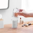 thumbnail image 2 of xinxixnxx Clear Portable Round Cotton Pad Storage Box Q-tip Container Makeup Holder Transparent Cosmetic Case, 2 of 9