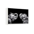 thumbnail image 2 of wall26 Floating Framed Canvas Wall Art for Living Room, Bedroom Black and White Wild Animal Canvas Prints for Home Decoration Ready to Hang - 16x24 inches, 2 of 4