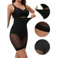 thumbnail image 3 of Unique Bargains Women's Tummy Control Thigh Slimmers Slip Shorts M Black, 3 of 6