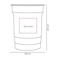 thumbnail image 5 of Paquete con 100 piezas de Vaso termosensible de aluminio azul 9.8 x 12.5, 5 of 5