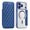 Royalblue, variant on for iPhone 17 Pro Case, Support Magnetic Wireless Charger, Slim Fit Flip Protective PU Leather Wallet Case with RFID Blocking Card Slot Build-in Len Protector for iPhone 17 Pro, Brown