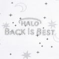 thumbnail image 3 of HALO® SleepSack® Wearable Blanket - 100% Cotton - Midnight Moons- Grey SM, 3 of 3