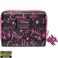 thumbnail image 2 of Cruella Graffiti Zip-Around Wallet - Entertainment Earth Exclusive, 2 of 2