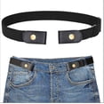 thumbnail image 1 of No Buckle Ladies Elastic Belt For Women Mens Invisible Jeans Pants, 1 of 4