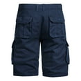 thumbnail image 7 of Up to 65% off Xunlbb Men's Summer Cargo Shorts Men's Work Shorts, Mid-waist Multi-pocket Five-piece Pants Casual Pants Sports Pants Shorts Pants Gift for Him, S-2XL, 7 of 7