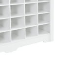 thumbnail image 6 of Shoe Cabinet, 24 Pair Freestanding Shoe Rack Storage Organizer, Modern Shoe Storage Cabinet with Shelves for Hallway Bedroom Closet Entryway (White), 6 of 9