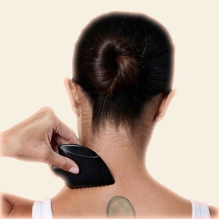 Bian Stone Obsidian Gua Sha Massage Tool,Facial Stone & Body
