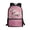 Pink Floral Horse Dreamcatcher, variant on Uourmeti Pink Floral Horse Dreamcatcher Side Pockets Backpack for Travel Daily Use, Durable School Backpack Large Capacity Student Bookbag