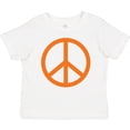 thumbnail image 3 of Inktastic Funky Orange Peace Sign Boys or Girls Baby T-Shirt, 3 of 5