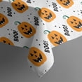 thumbnail image 5 of Happy Halloween Square Table Cover Waterproof Spillproof Tablecolths Pumpkin Skull Bat Spider Table Cloths for Halloween Background Indoor and Outdoor Birthday (42x42in), 5 of 6